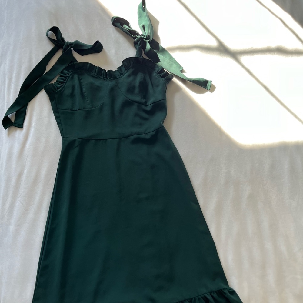 Green Maxi dress